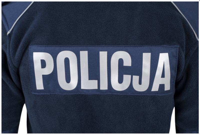 Bluza Polar POLICJA - obrazek 2