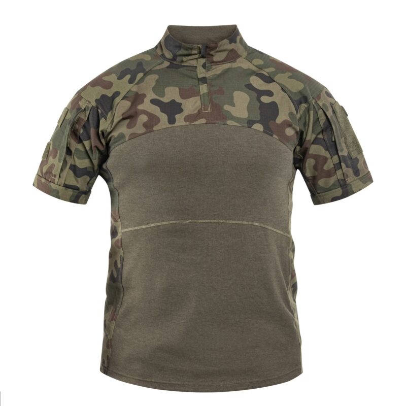 Koszulka Combat TACTI ONE Polski Kamuflaż k/r